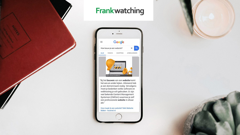 Featured snippets: met jouw website bovenaan in Google